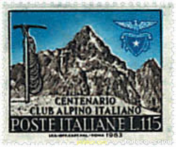 Sellos: 66983 MNH ITALIA 1963 CENTENARIO DEL CLUB ALPINO ITALIANO