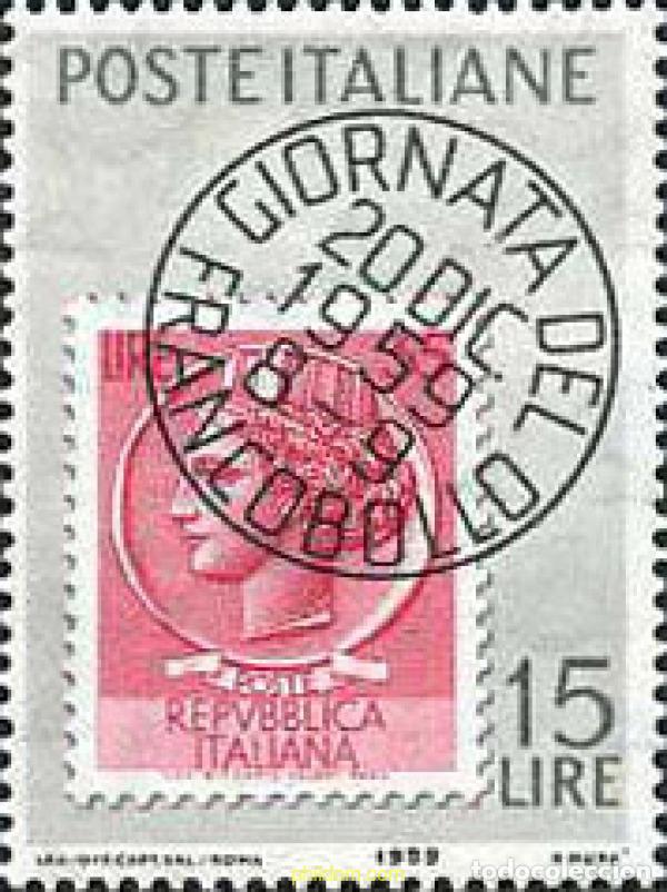Sellos: 130539 MNH ITALIA 1959 DIA DEL SELLO