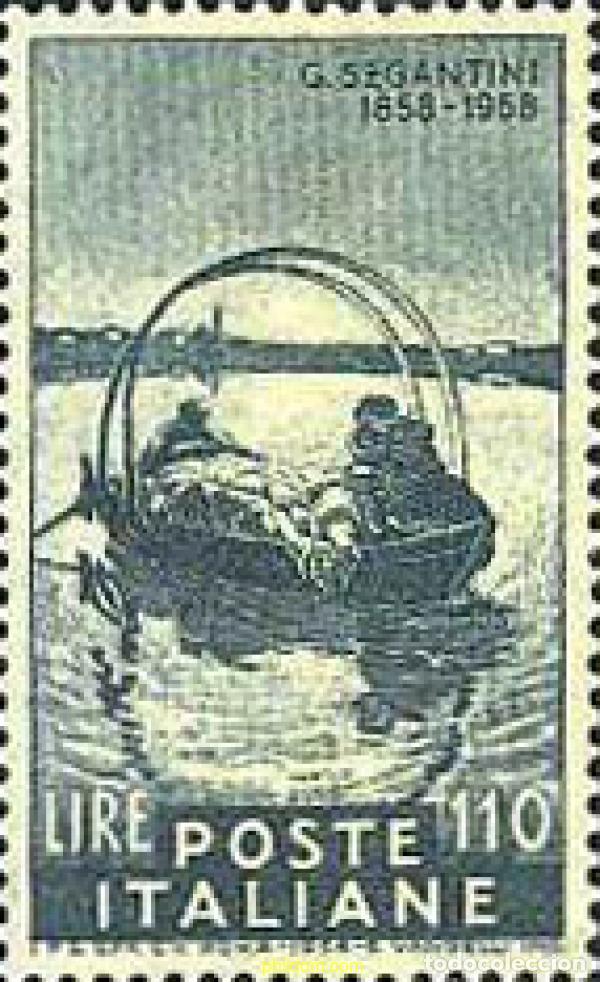 Sellos: 130476 MNH ITALIA 1958 CENTENARIO DEL NACIMIENTO DE G. SEGANTINI