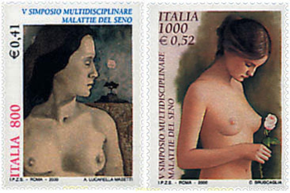 Sellos: 100012 MNH ITALIA 2000 5 SIMPOSIUM MULTIDISCIPLINARIO SOBRE LAS ENFERMEDADES DEL SENO