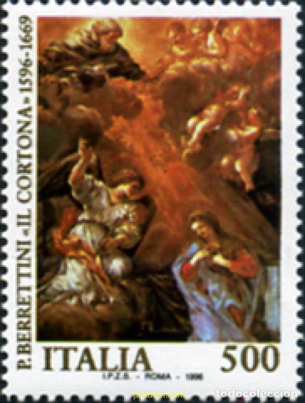 Sellos: 131747 MNH ITALIA 1996 400 ANIVERSARIO DEL NACIMIENTO DE PIETRO BERRETTINI