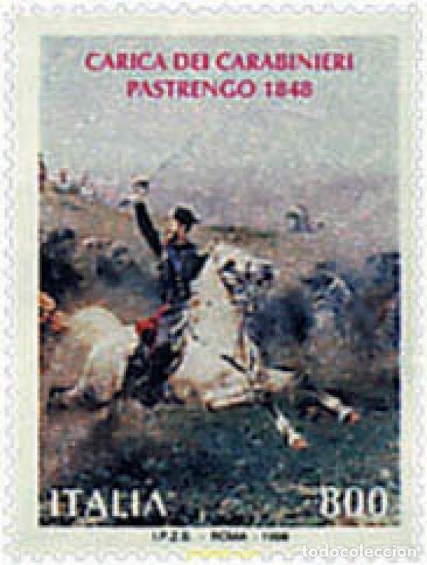 Sellos: 35582 MNH ITALIA 1998 150 ANIVERSARIO DE LA BATALLA DE PASTRENGO.