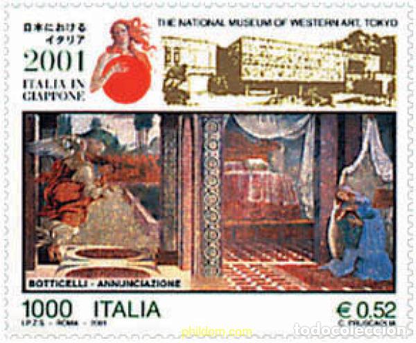 Sellos: 66791 MNH ITALIA 2001 EXPOSICION DE ITALIA EN JAPON