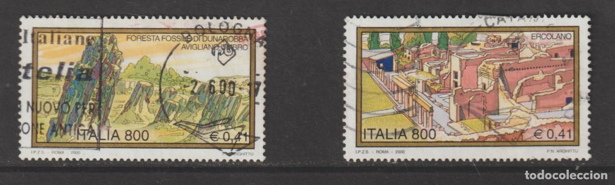 Sellos: Italia 2000 - Yvert 2425/2426 usado