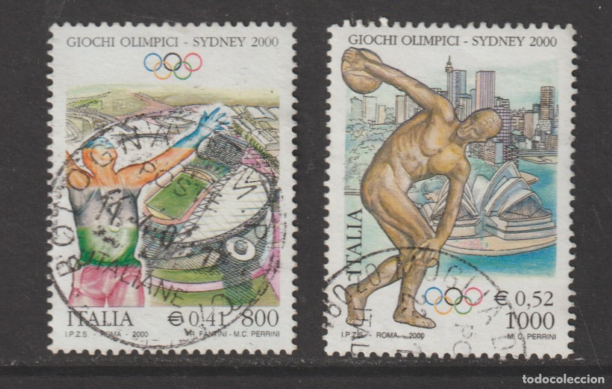 Sellos: Italia 2000 - Yvert 2447/2448 usado
