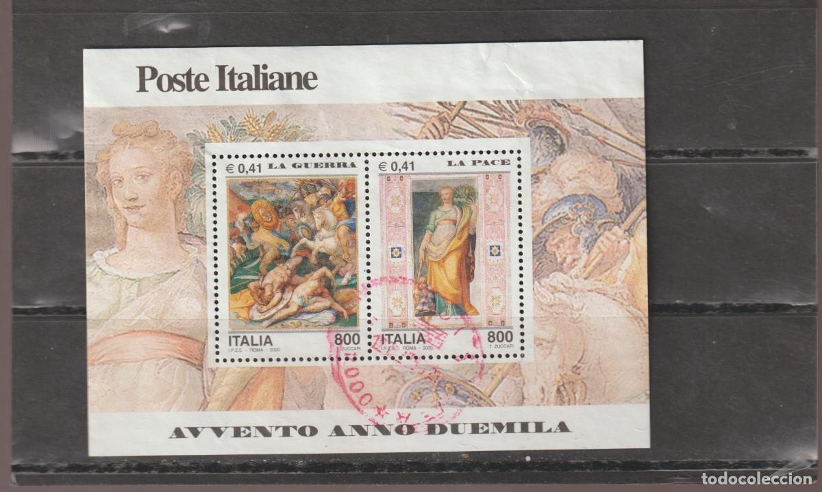 Sellos: Italia 2000 - Yvert bf27 usado