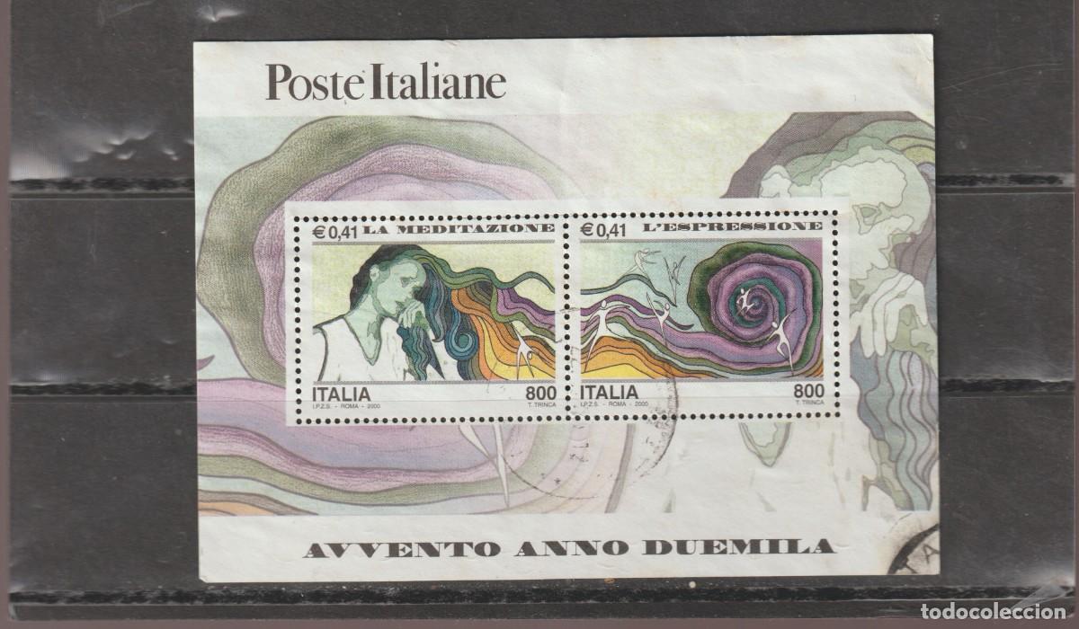Sellos: Italia 2000 - Yvert bf28 usado