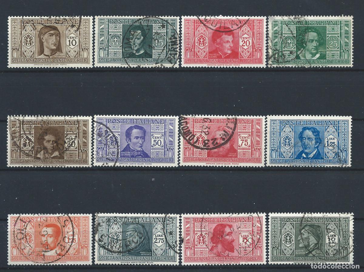 Sellos: Italie N&deg;283/94 Obl (FU) 1932 - Effigie divers