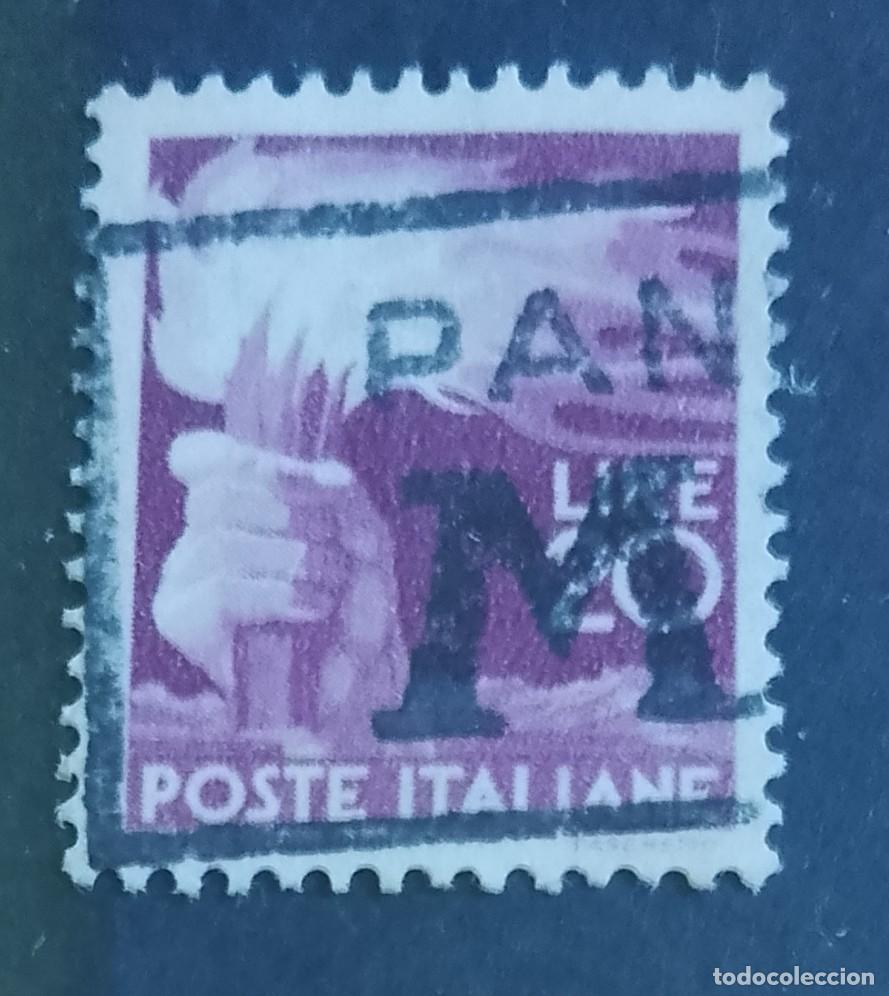 Sellos: ITALIA - V/F 20 LIRE - A&Ntilde;O 1946 - ANTORCHA.