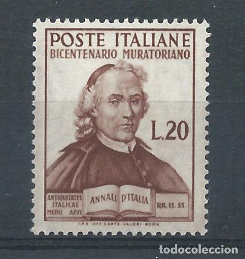 Sellos: Italie N&deg;563** (MNH) 1950 - Historien &rdquo;Ludovico Muratori&rdquo;