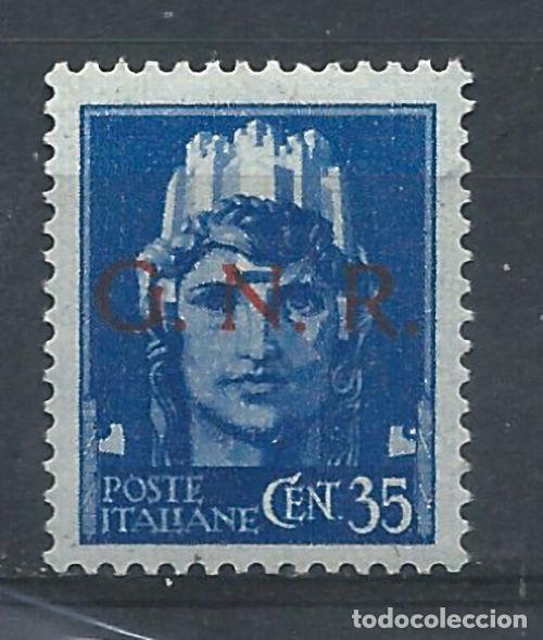 Sellos: Italie (G.N.R.) N&deg;7** (MNH) 1944 - type B (Brescia)