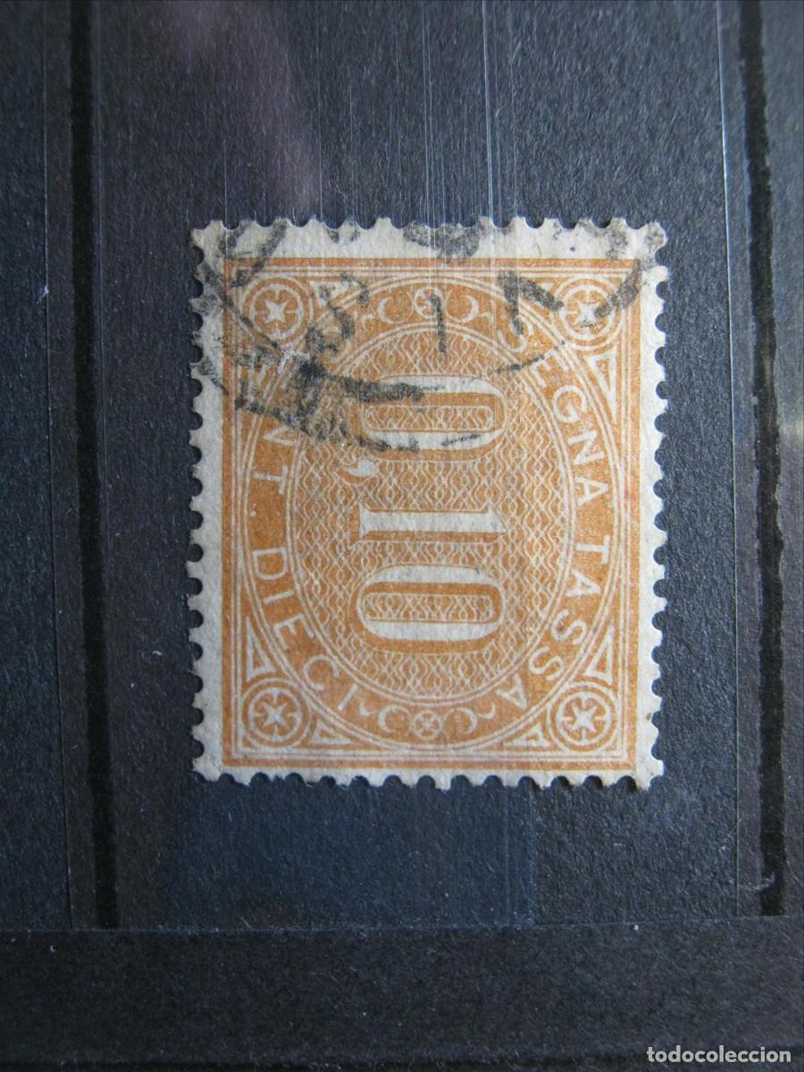 Francobolli: ITALIA 1863 TASAS YVERT 2 USADO PERFECTO.
