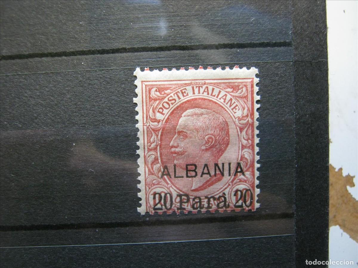 Stamps: ITALIA ALBANIA 1907 SCOTT 5 MNH** SIN CHARNELA LUJO.