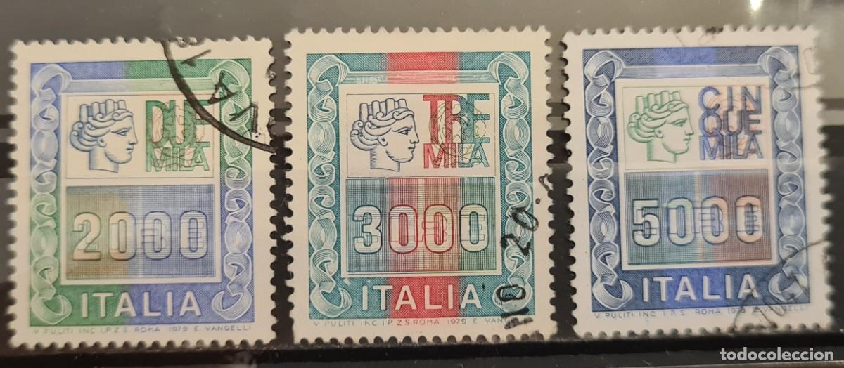 Briefmarken: Serie de sellos usados de Italia 1978-79