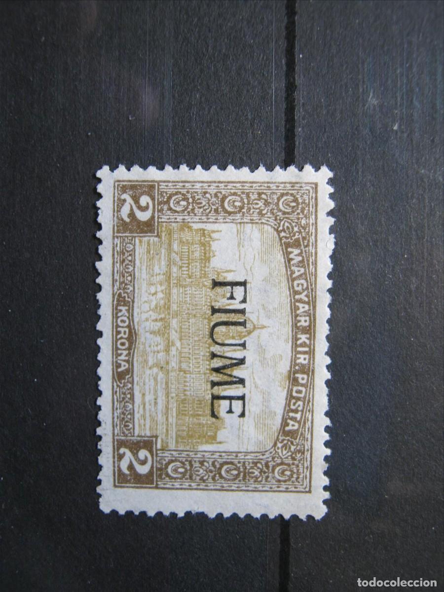 Sellos: FIUME ITALIA 1919 YVERT 18 NUEVO SIN GOMA BIEN.