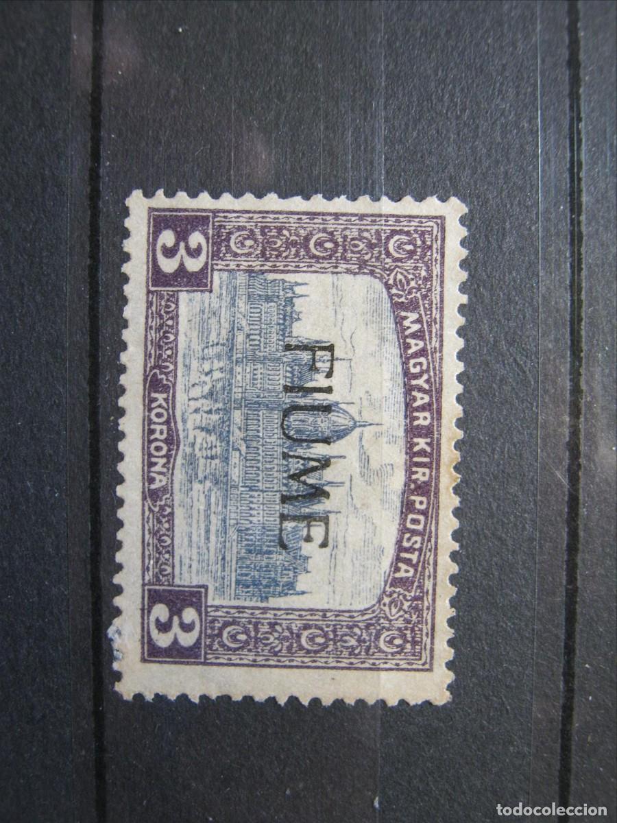 Sellos: FIUME ITALIA 1919 YVERT 19 NUEVO SIN GOMA PERFECTO.