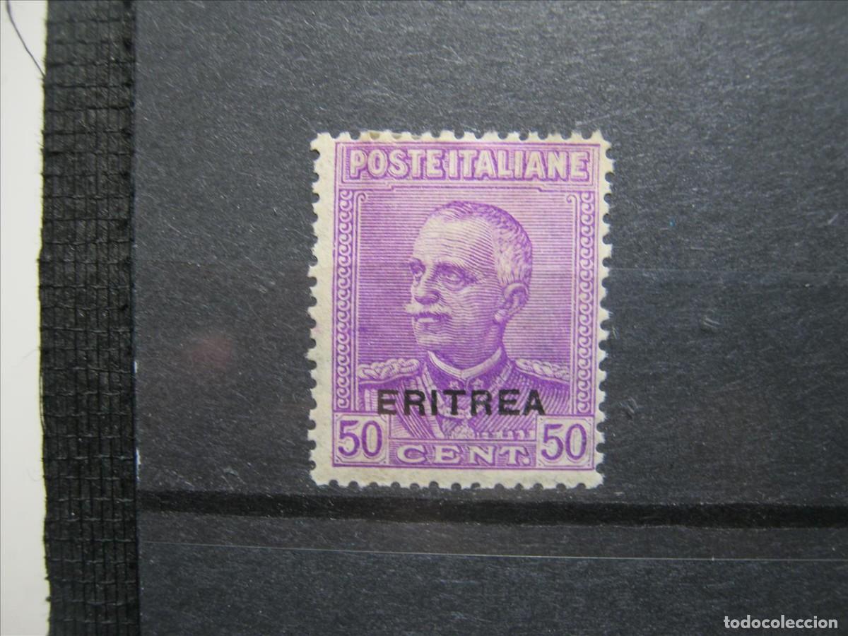 Sellos: ERITREA ITALIA 1928-29 YVERT 130 MH* LUJO.