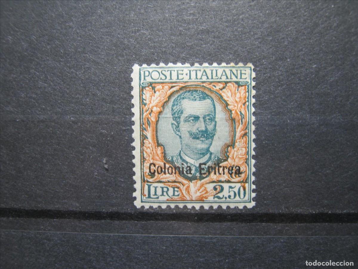 Sellos: ERITREA ITALIA 1928-29 YVERT 129 MH* LUJO.