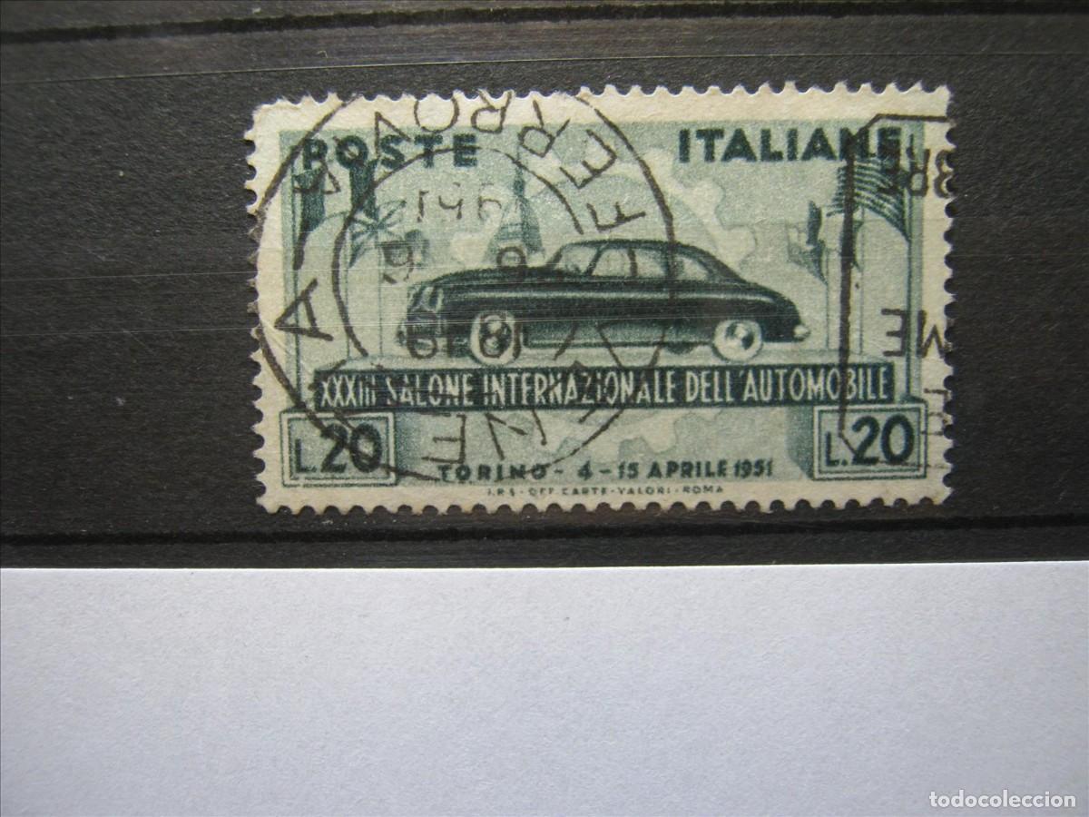 Sellos: ITALIA 1951 SERIE YVERT 593 USADO BIEN.