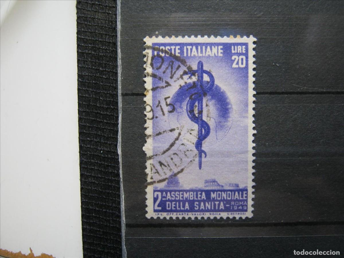 Sellos: ITALIA 1949 SERIE YVERT 545 USADO PERFECTO.