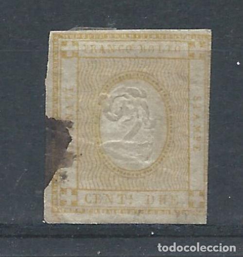 Sellos: Italie N&deg;1 Obl (FU) 1862 - Chiffres