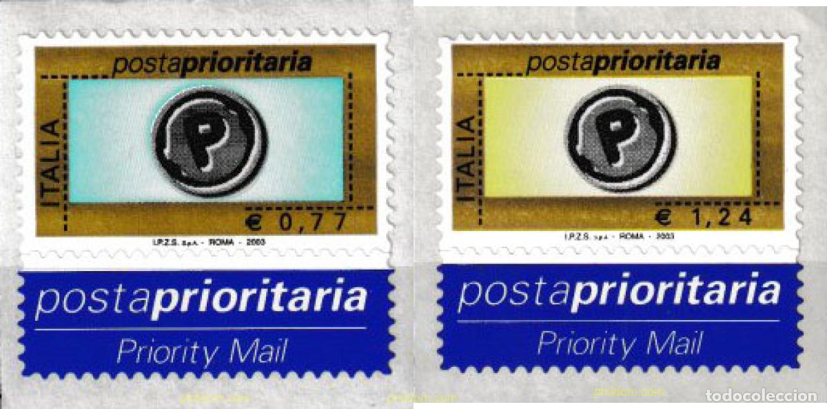 Sellos: 608141 MNH ITALIA 2003 CORREO PRIORITARIO