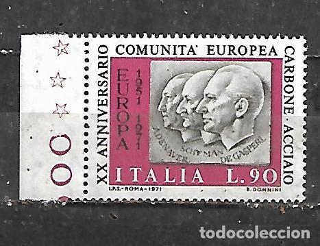Sellos: 1971: XX Aniversario de la Comunidad Europea del Carb&oacute;n y del Acero (MNH**)