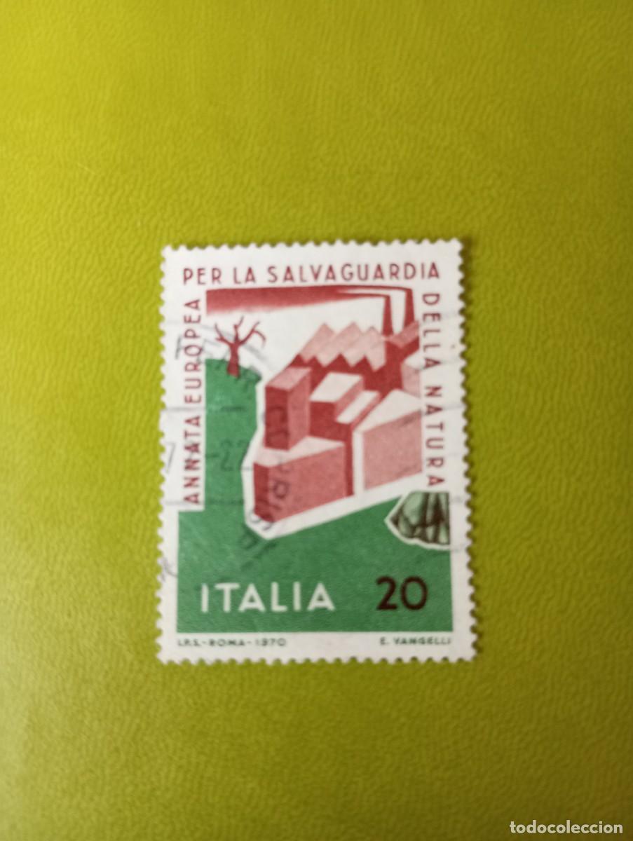 Sellos: ITALIA, 1970, A&Ntilde;ONDE LA CONSERVACI&Oacute;N DE LA NATURALEZA
