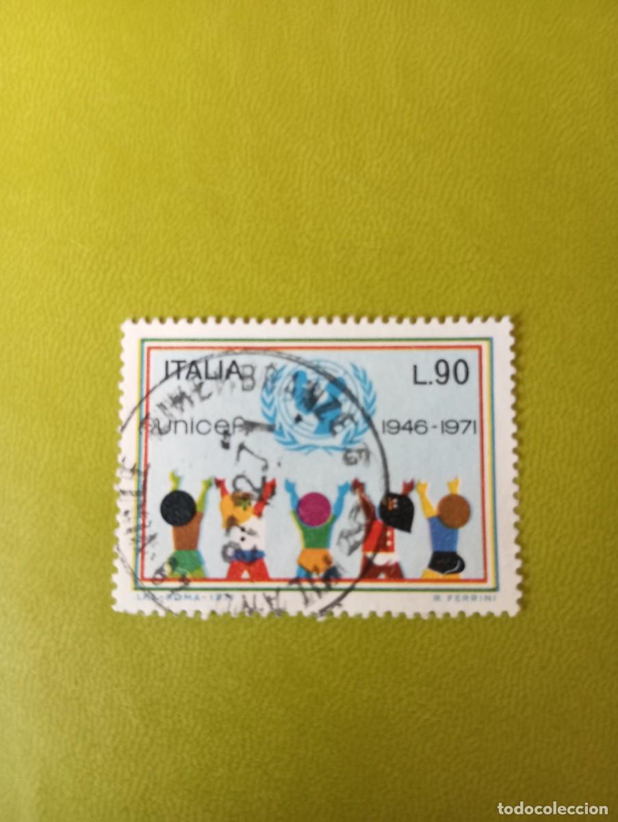 Sellos: ITALIA, 1971, 25 ANIVERSARIO DE UNICEF