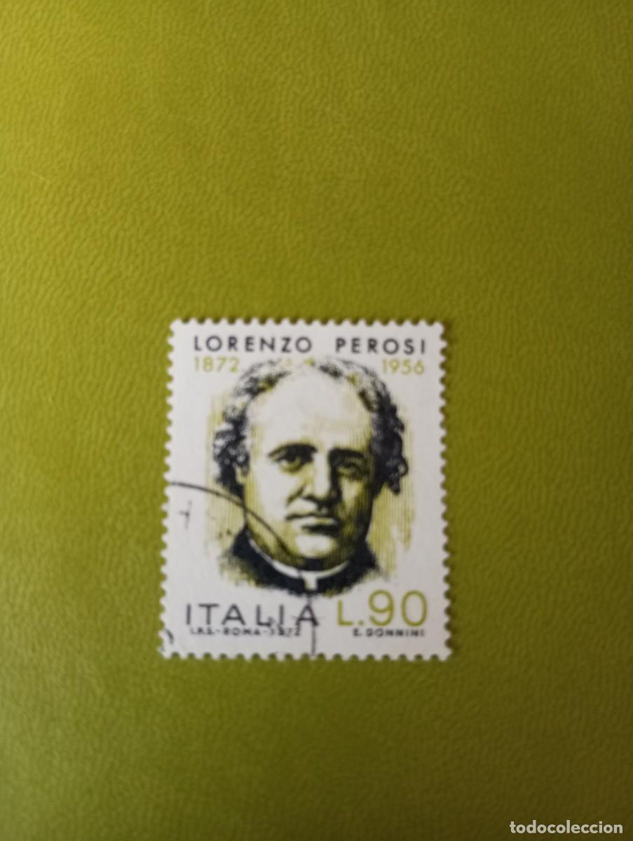 Sellos: ITALIA, 1972, LORENZO PEROSI