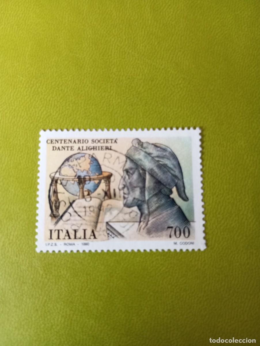 Sellos: ITALIA, 1990, DANTE ALIGUIERI