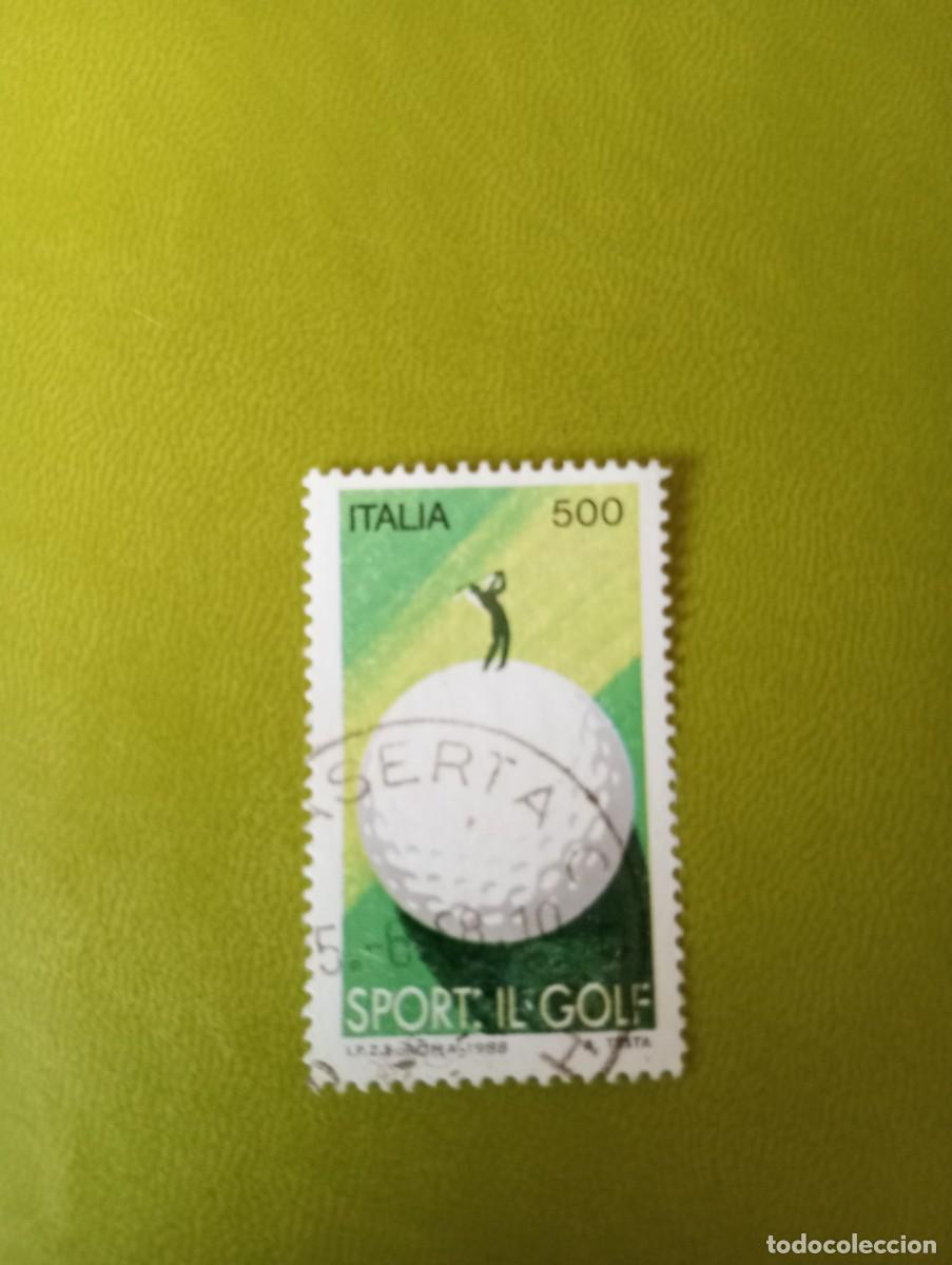 Sellos: ITALIA, 1988, DEPORTES, GOLF