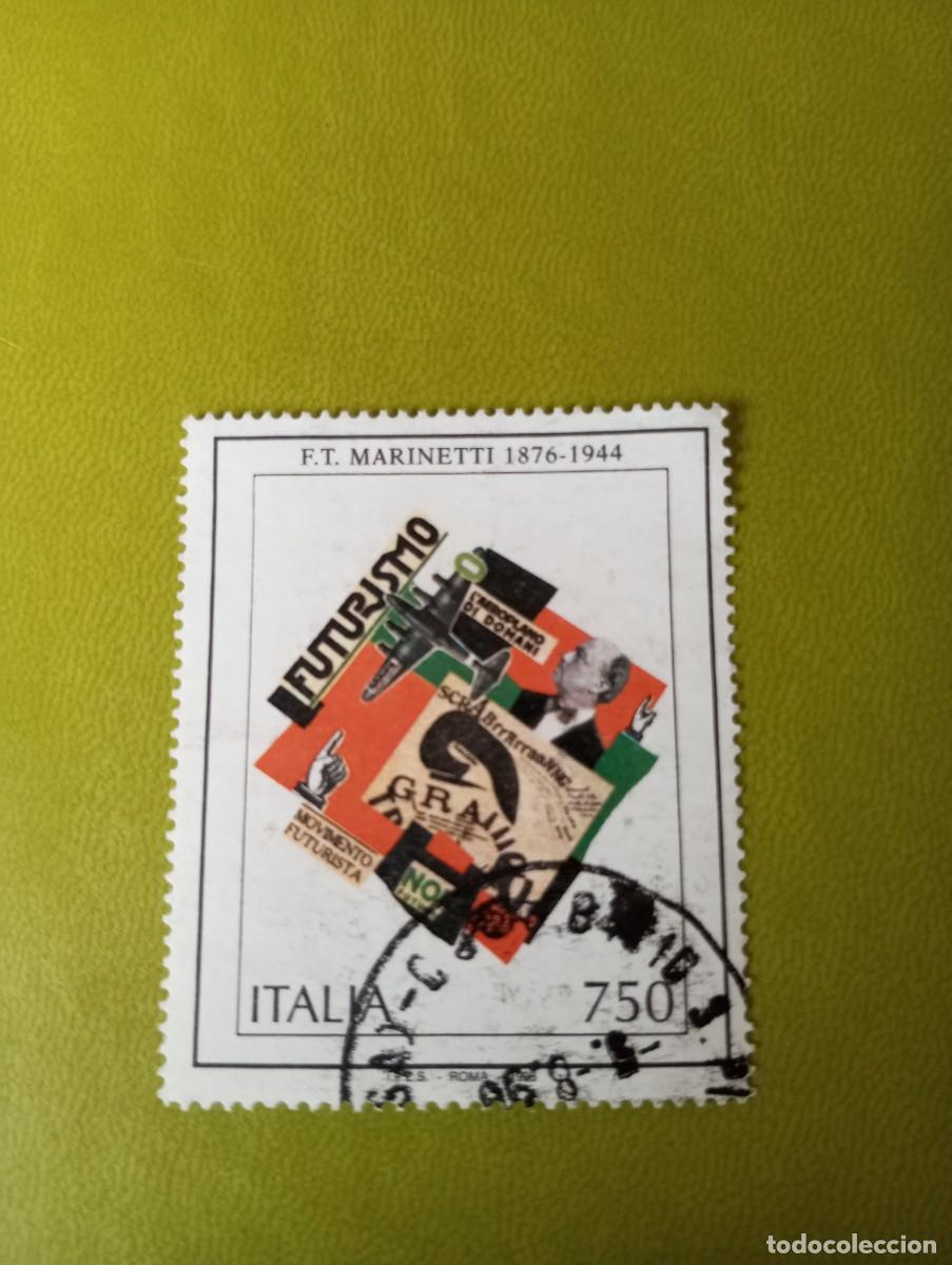 Sellos: ITALIA, 1996, MARINETTI