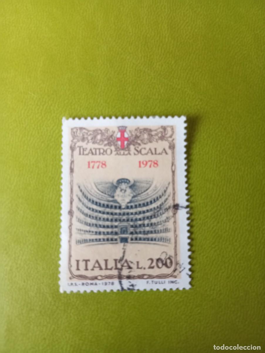 Sellos: ITALIA, 1978, LA ESCALA DE MIL&Aacute;N