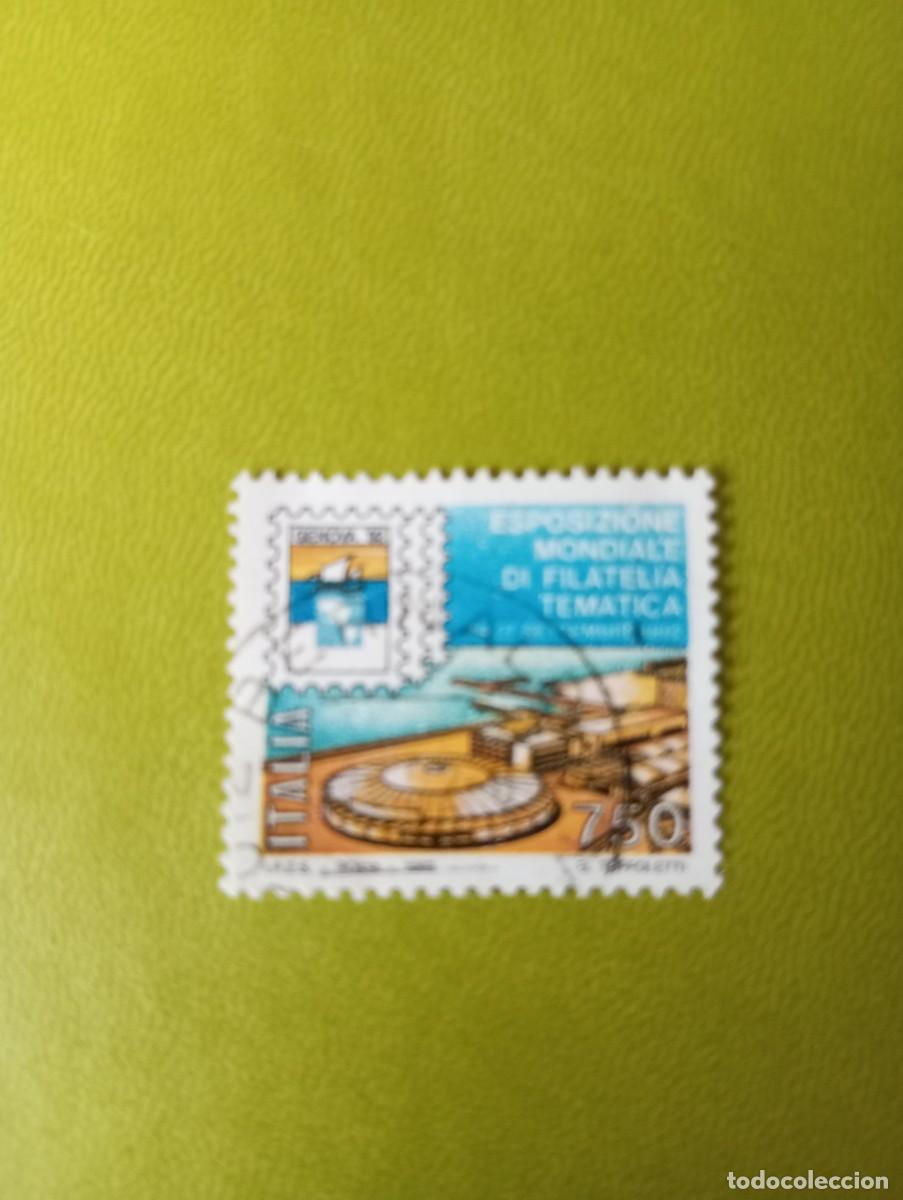 Sellos: ITALIA, 1992, EXPO MUNDIAL DE FILATELIA