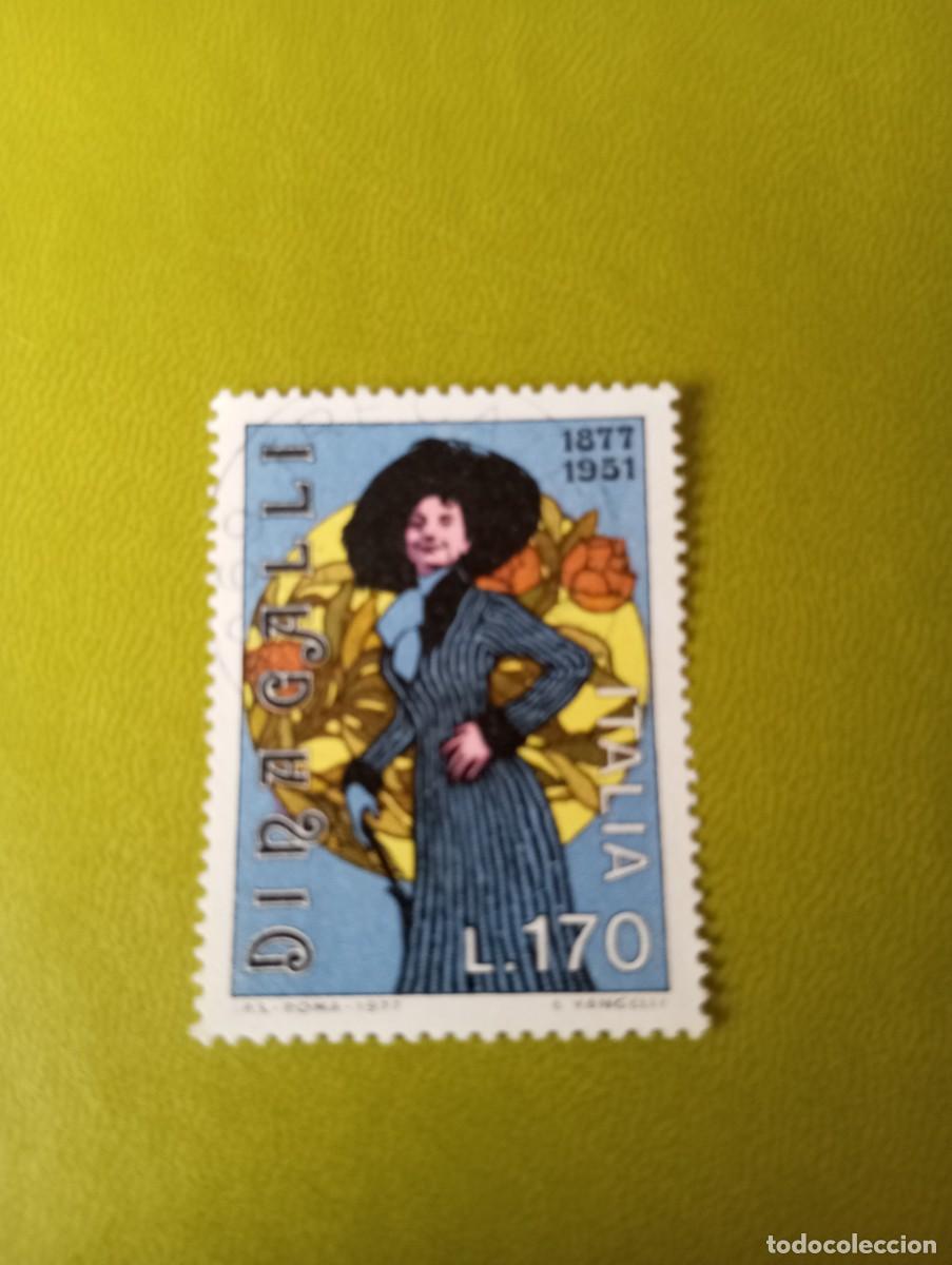 Sellos: ITALIA, 1977, DINA GALLI