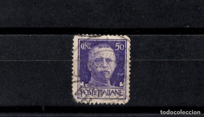 Sellos: Sello usado. V&iacute;ctor Manuel III. Sello 50 centimos. 1929. Yvert 234.