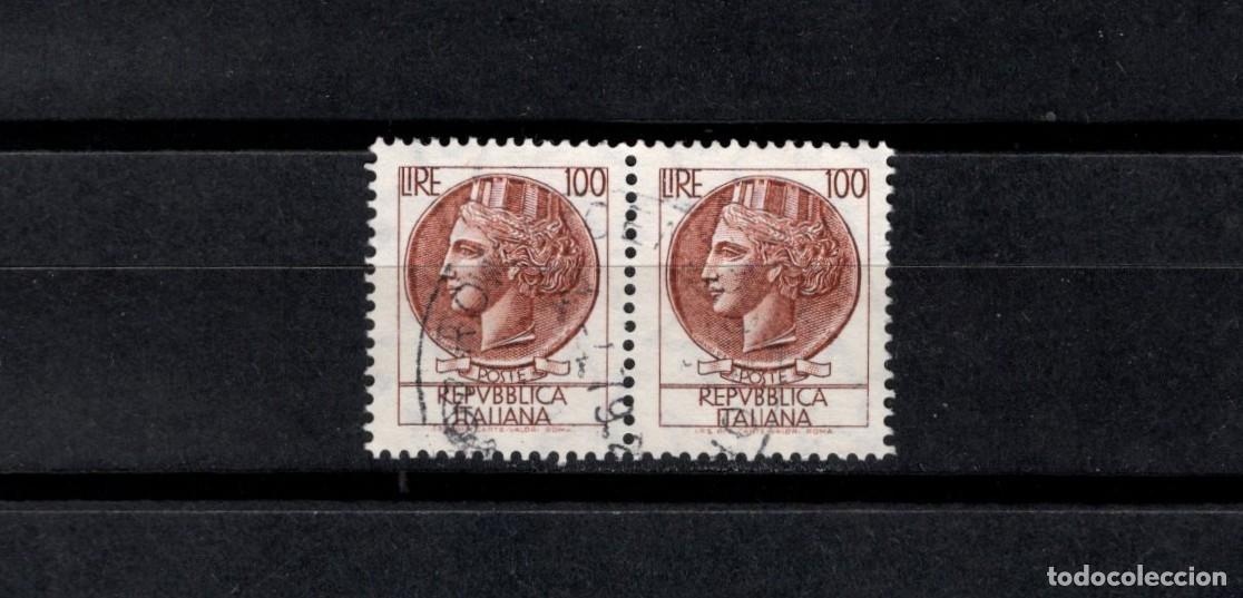 Sellos: Sello usado. Moneda de Siracusa. 11 de Marzo de 1968. 100 liras. Yvert 1007.
