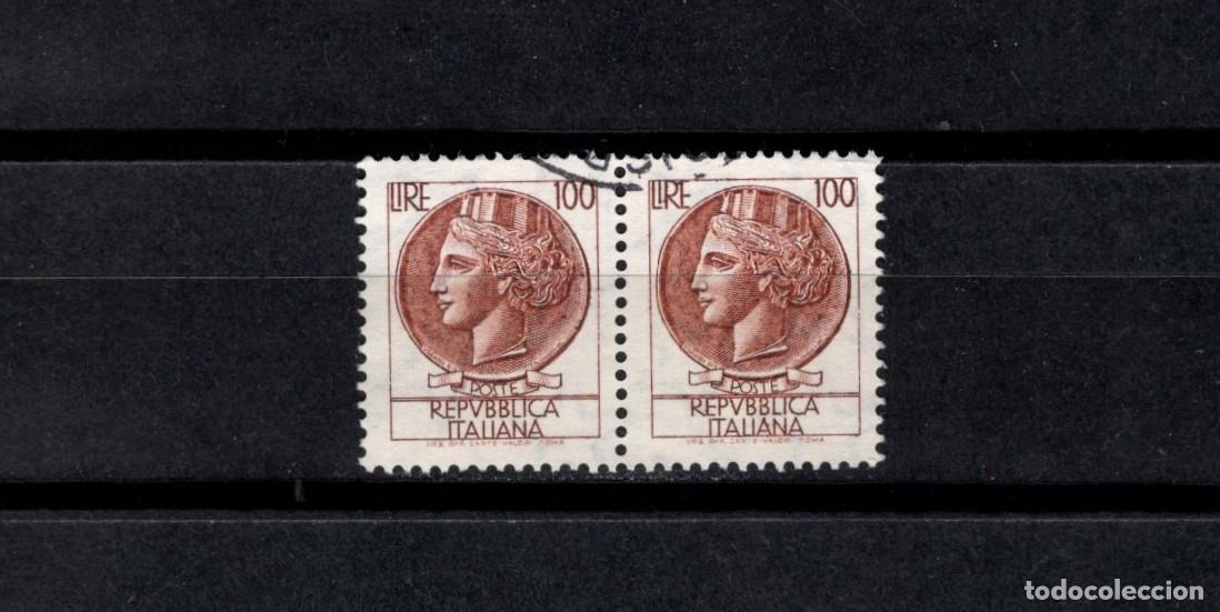 Sellos: Sello usado. Moneda de Siracusa. 11 de Marzo de 1968. 100 liras. Yvert 1007.