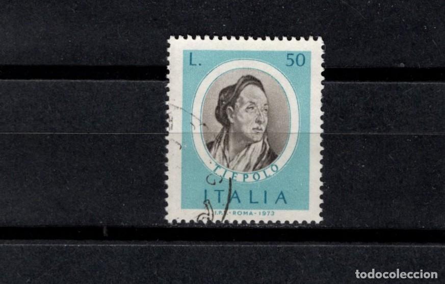 Sellos: Sello usado. Artistas famosos. Giovanni Battista Tiepolo. 5 de Noviembre de 1973. Yvert 1154.