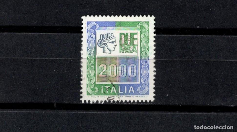 Sellos: Sello usado. Nuevos sellos valores altos. 2000 liras. 1979. Yvert 1368.