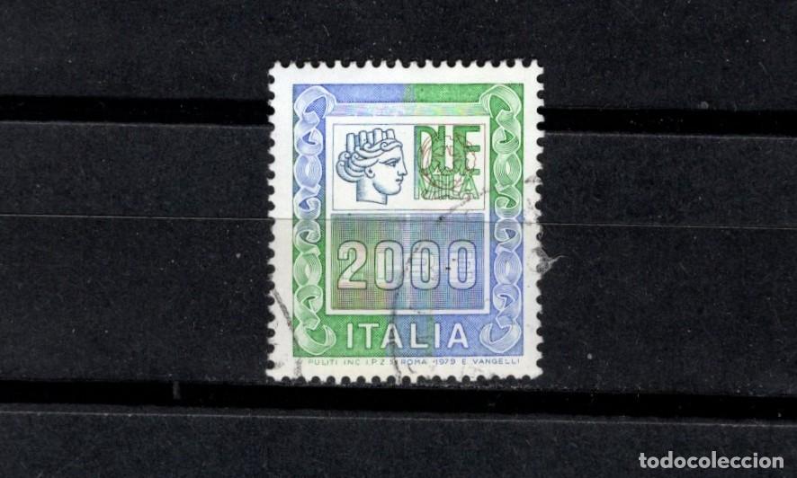 Sellos: Sello usado. Nuevos sellos valores altos. 2000 liras. 1979. Yvert 1368.
