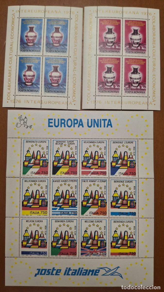 Francobolli: HB40 HOJITAS BLOQUE de ITALIA en NUEVO ideal para tematicas (leer descripcion)