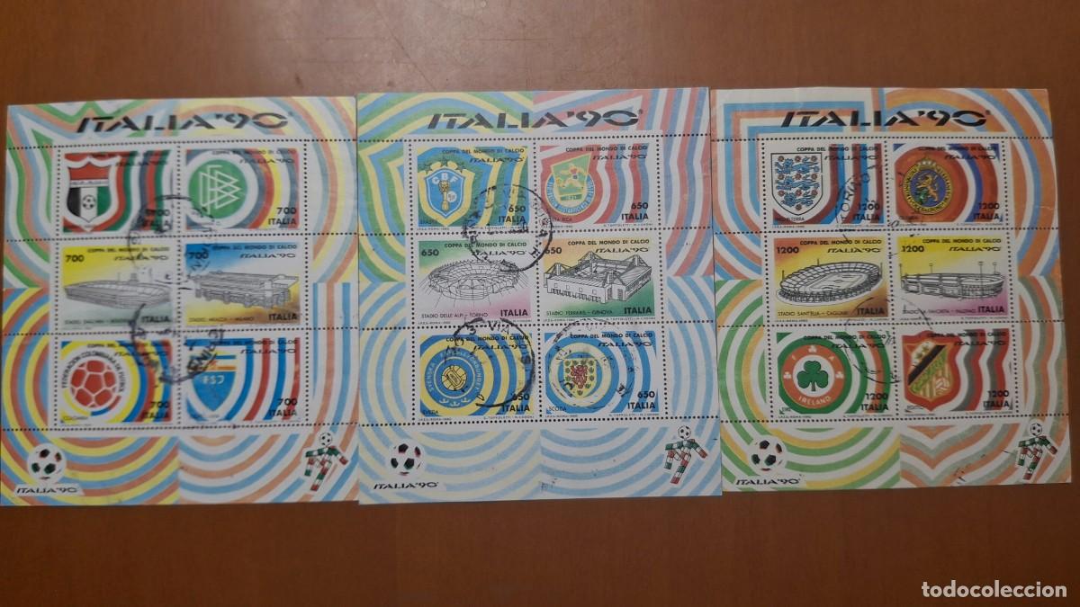 Francobolli: HB57 HOJITAS BLOQUE de ITALIA en usado ideal para tematicas (leer descripcion)