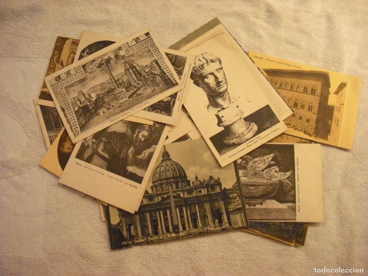 Briefmarken: LOTE DE 32 POSTALES DE ITALIA