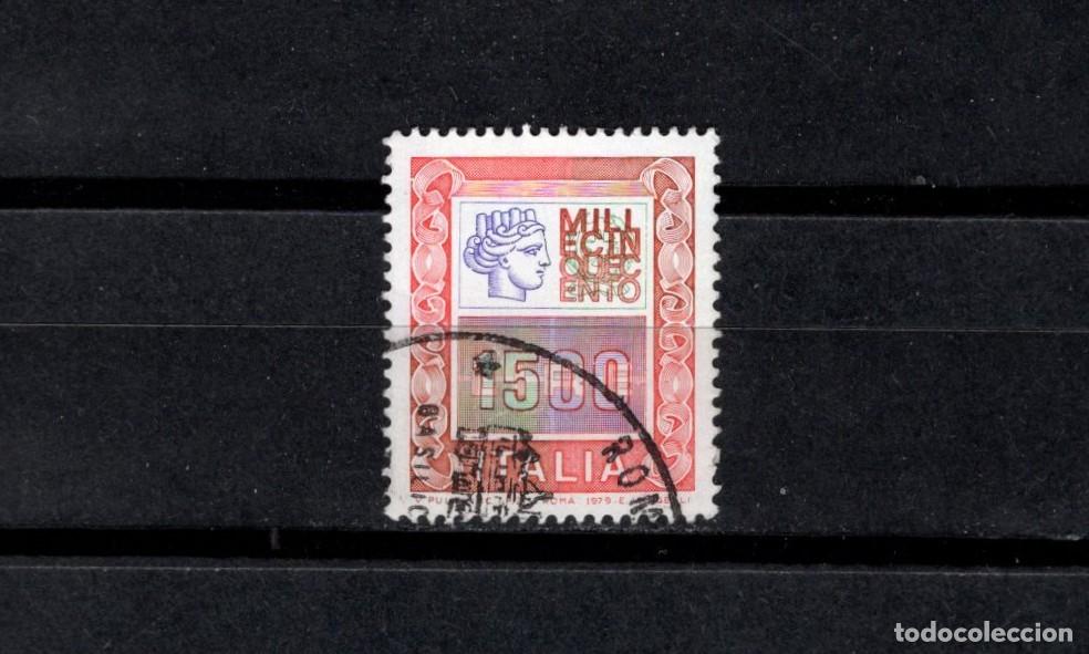 Sellos: Sello usado. Nuevos sellos valores altos. 1500 liras. 1979. Yvert 1367.