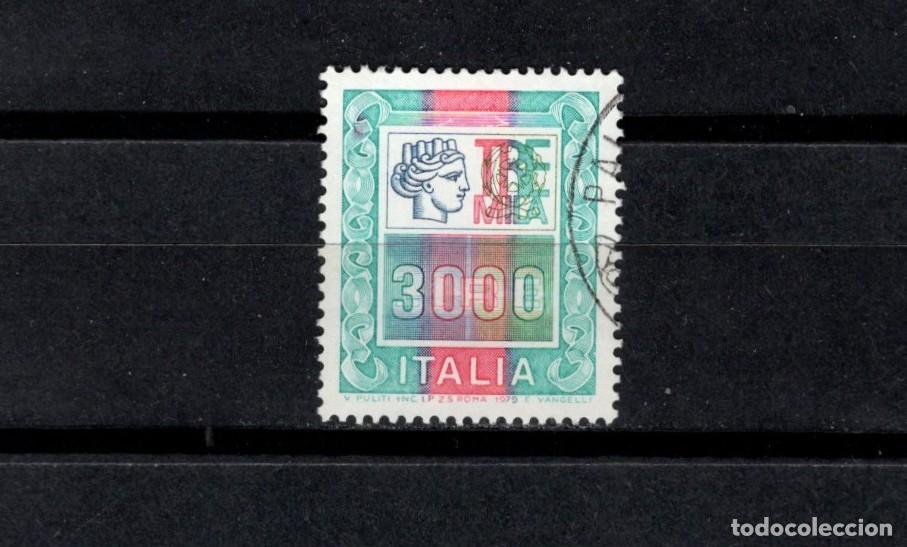 Sellos: Sello usado. Nuevos sellos valores altos. 3000 liras. 1979. Yvert 1369.