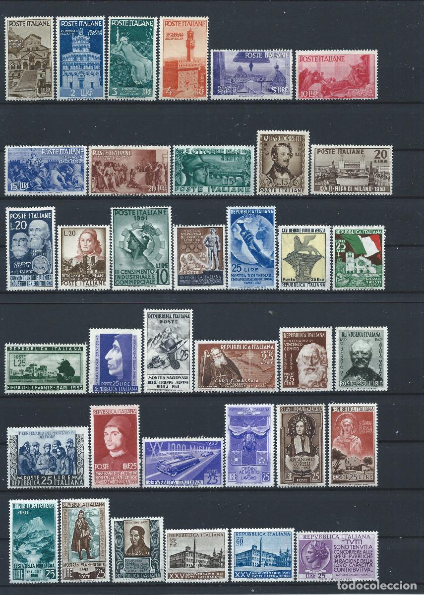 Sellos: Italie Lot 36 Tp Neuf** (MNH) Entre 1946 et 1954 - Sujets divers