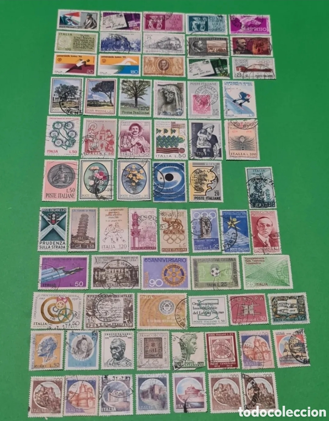 Stamps: Lote 67 sellos / Poste Italiane / varios.