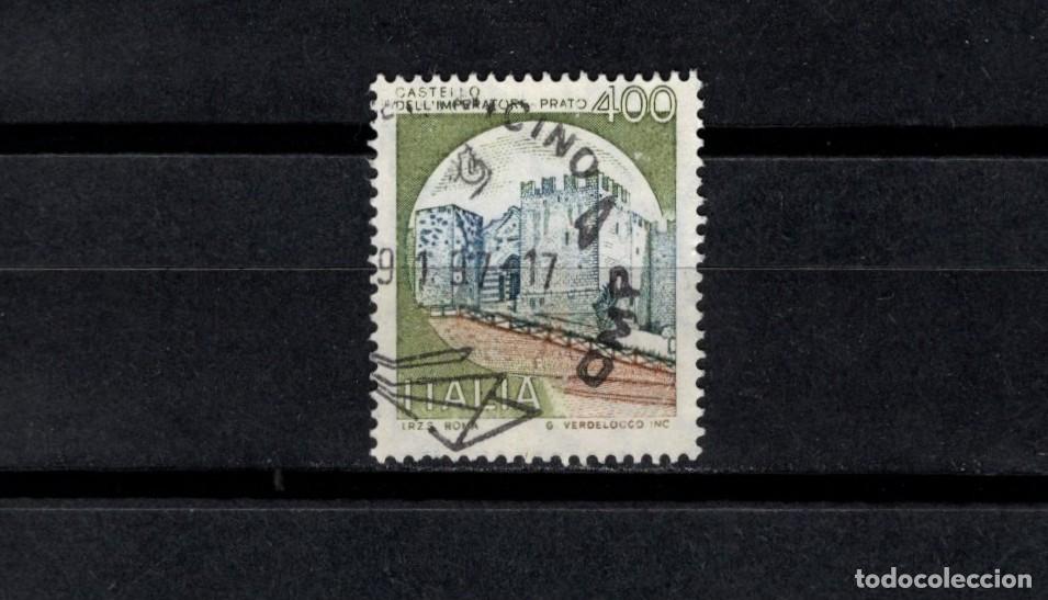 Sellos: Sello usado. Castillos. Castello dell&uml;Imperatore. 400 liras. 22 Septiembre 1980. Yvert 1449.
